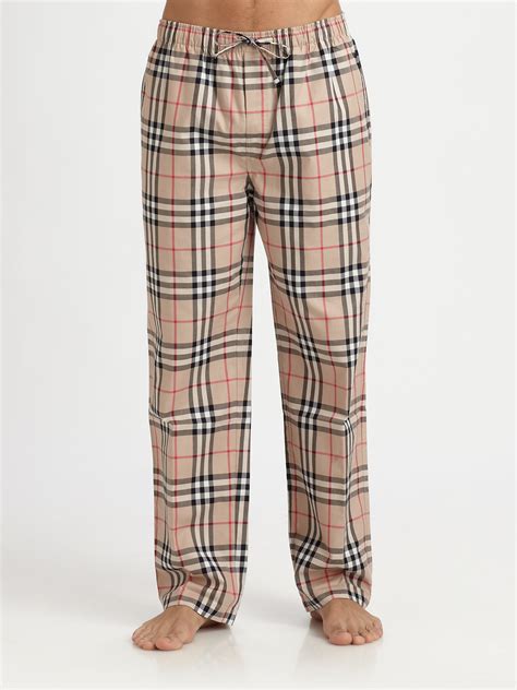 burberry loungewear|Burberry pajama bottoms.